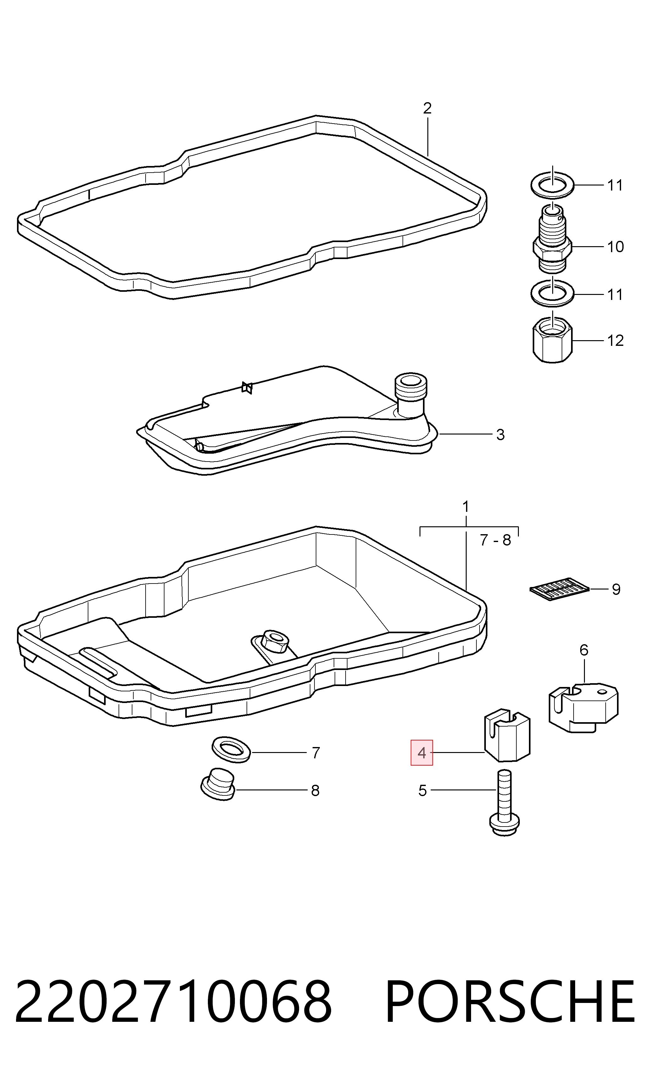 2202710068 Porsche