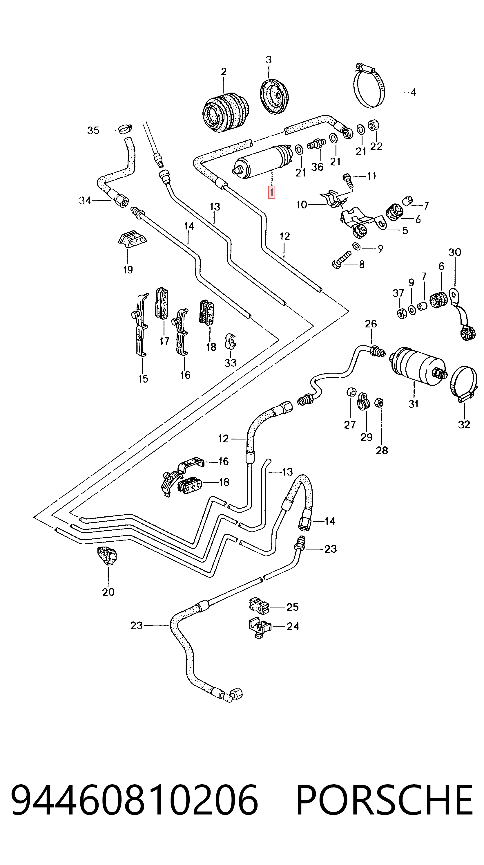 94460810206 Porsche