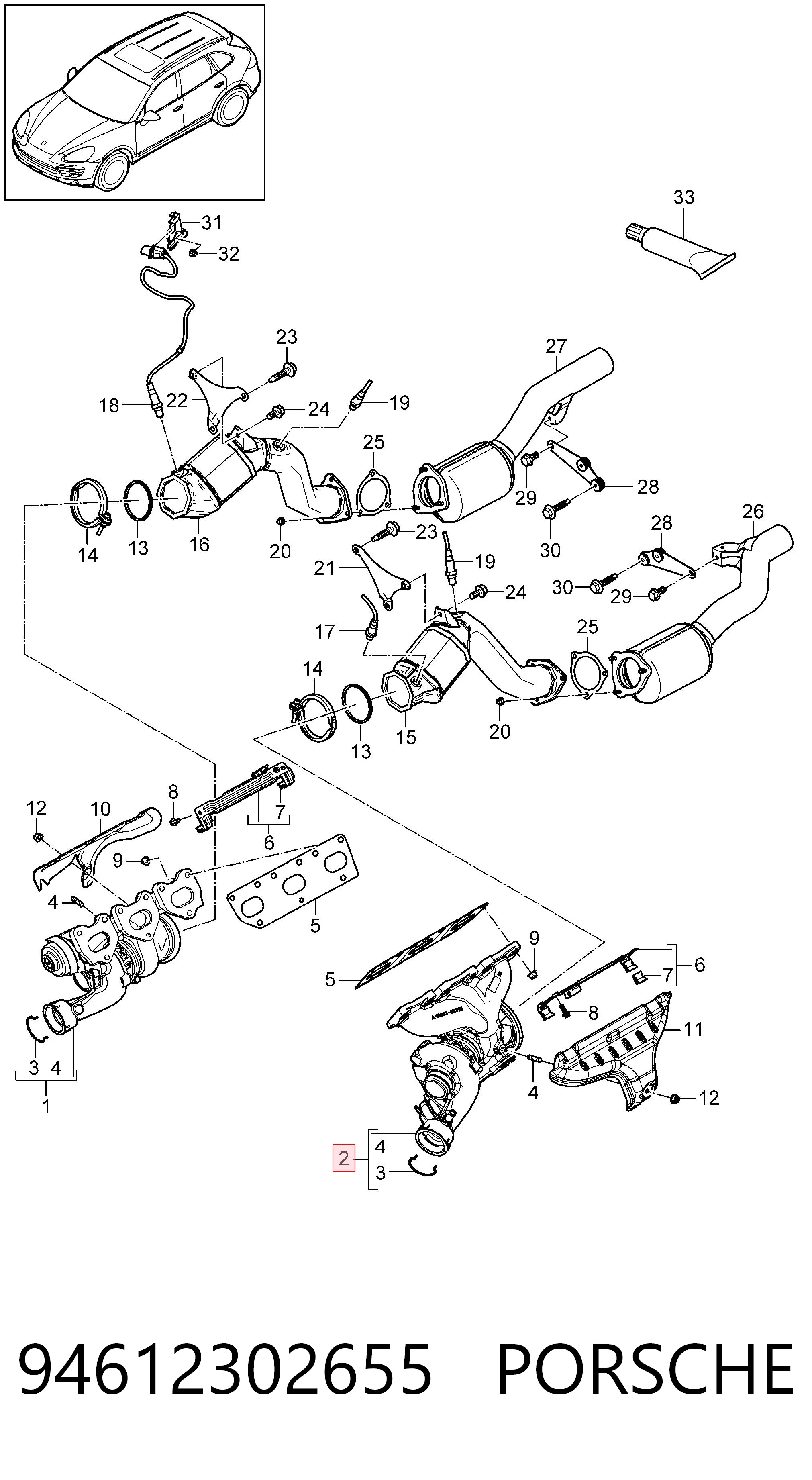 94612302655 Porsche Turbina