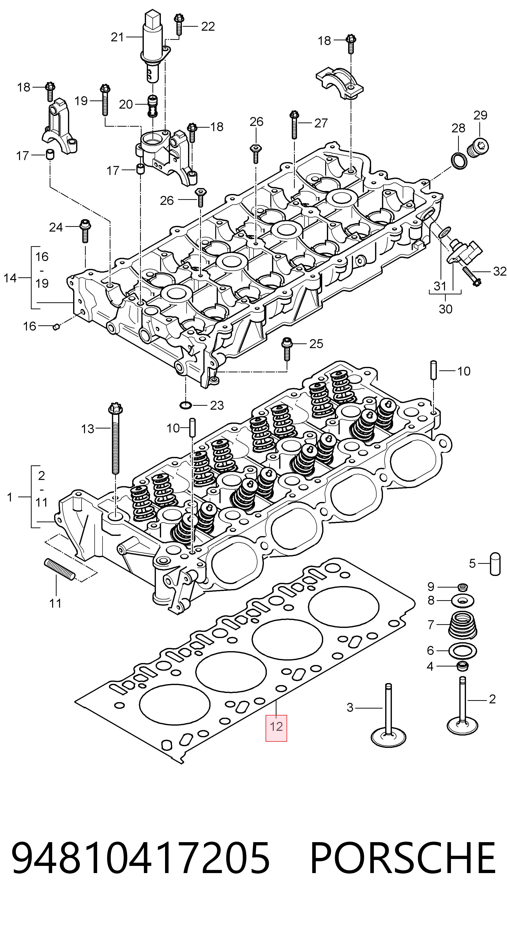 94810417205 Porsche