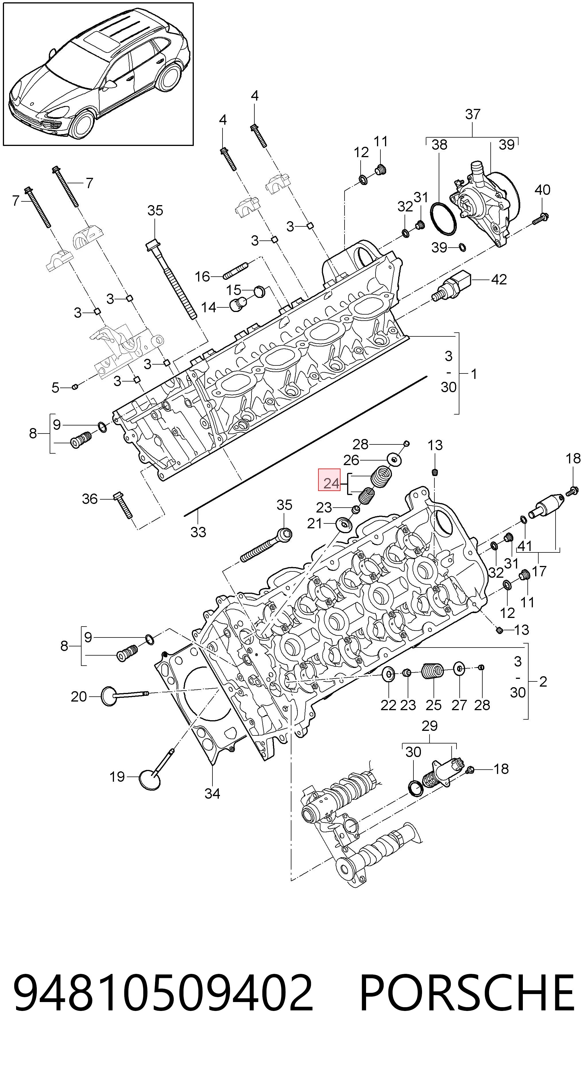 94810509402 Porsche