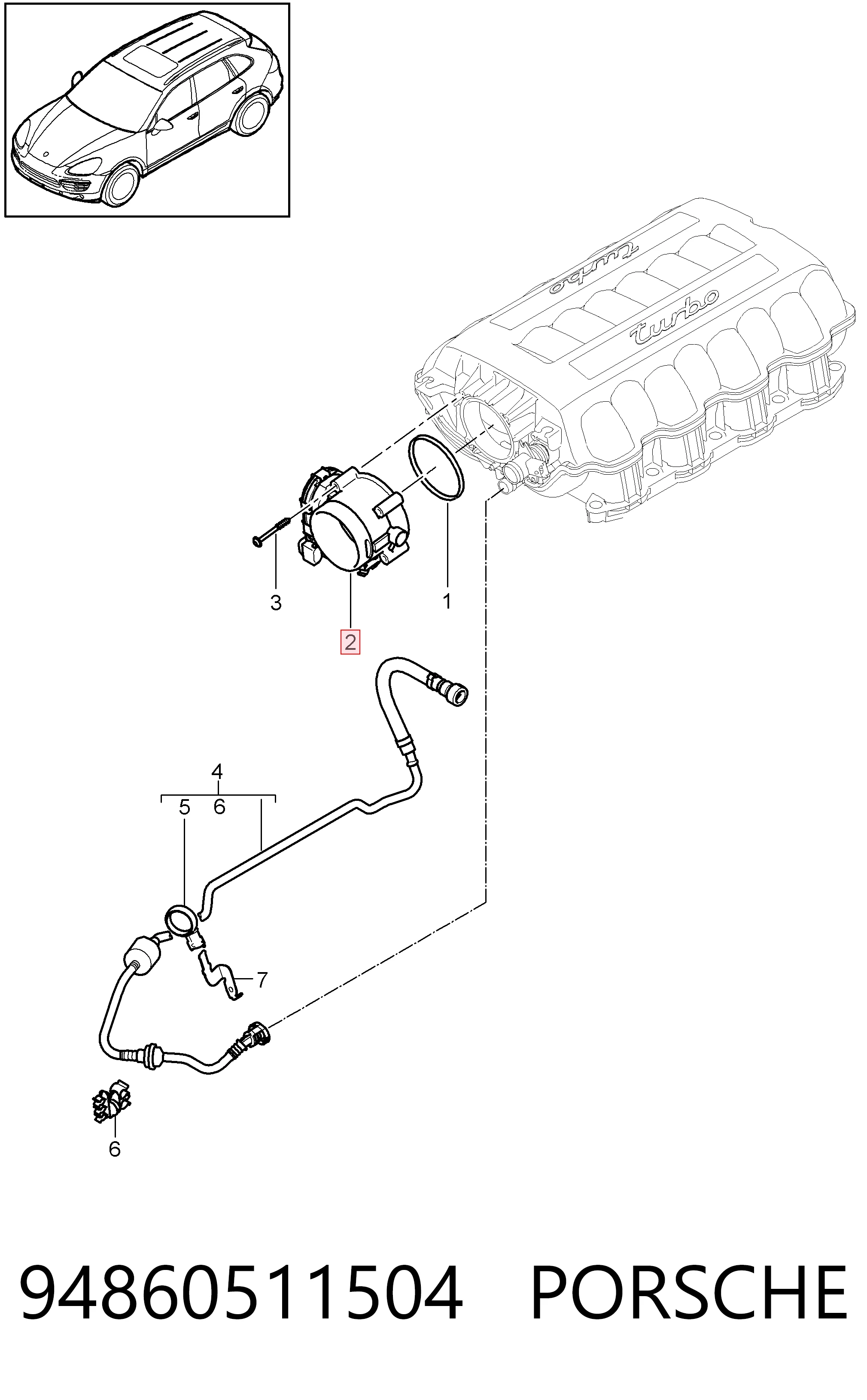 94860511504 Porsche