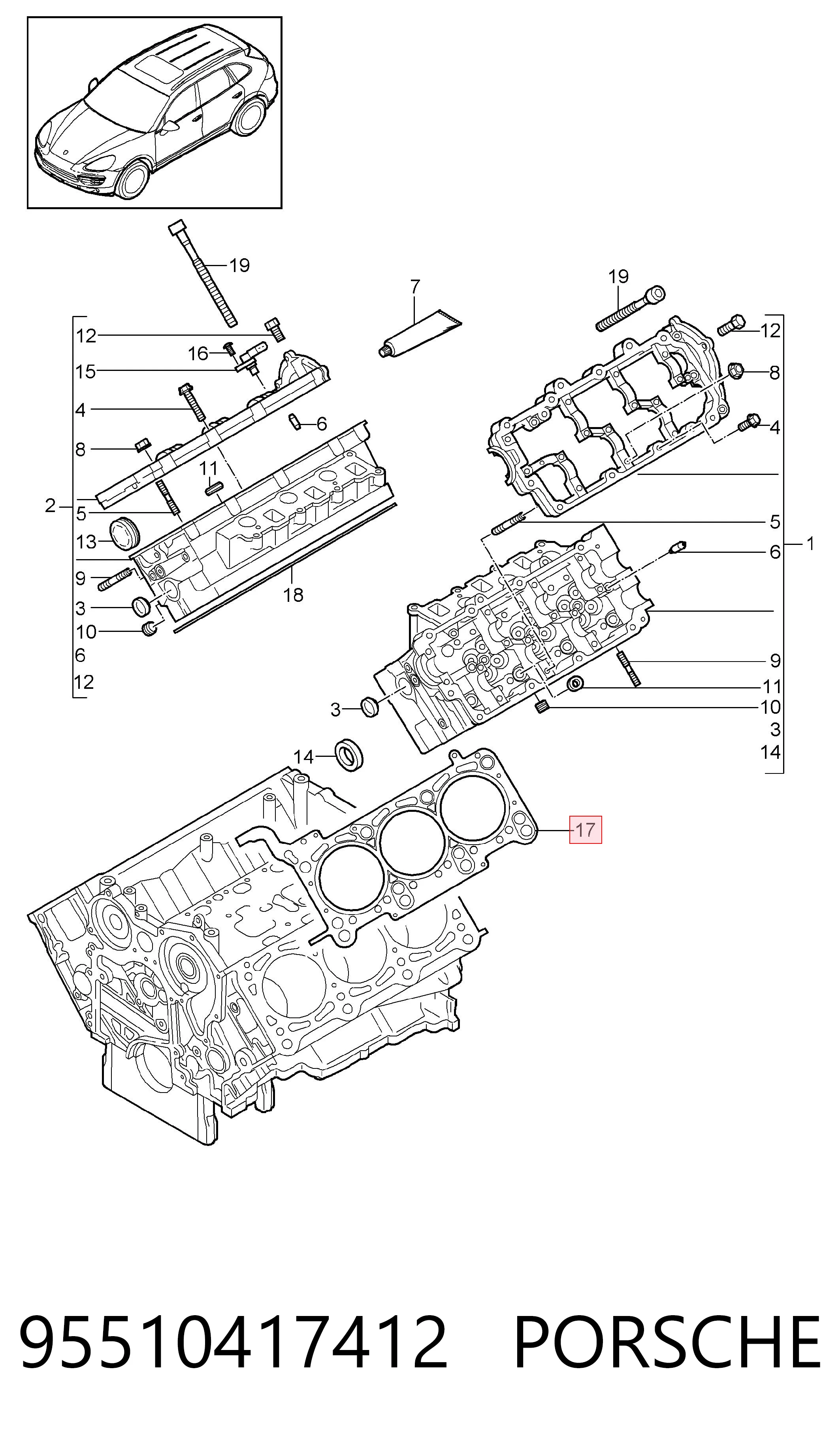 95510417412 Porsche