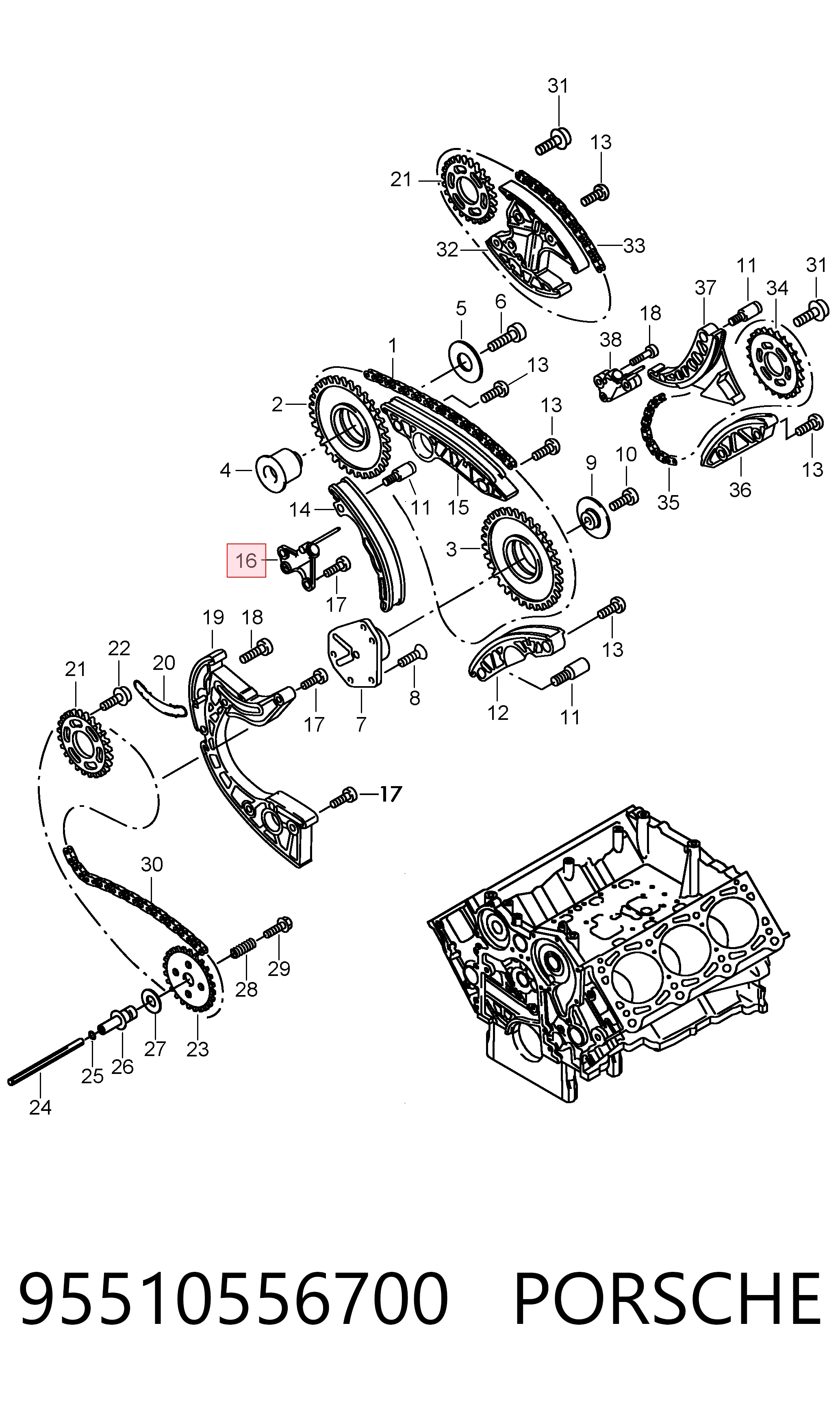95510556700 Porsche