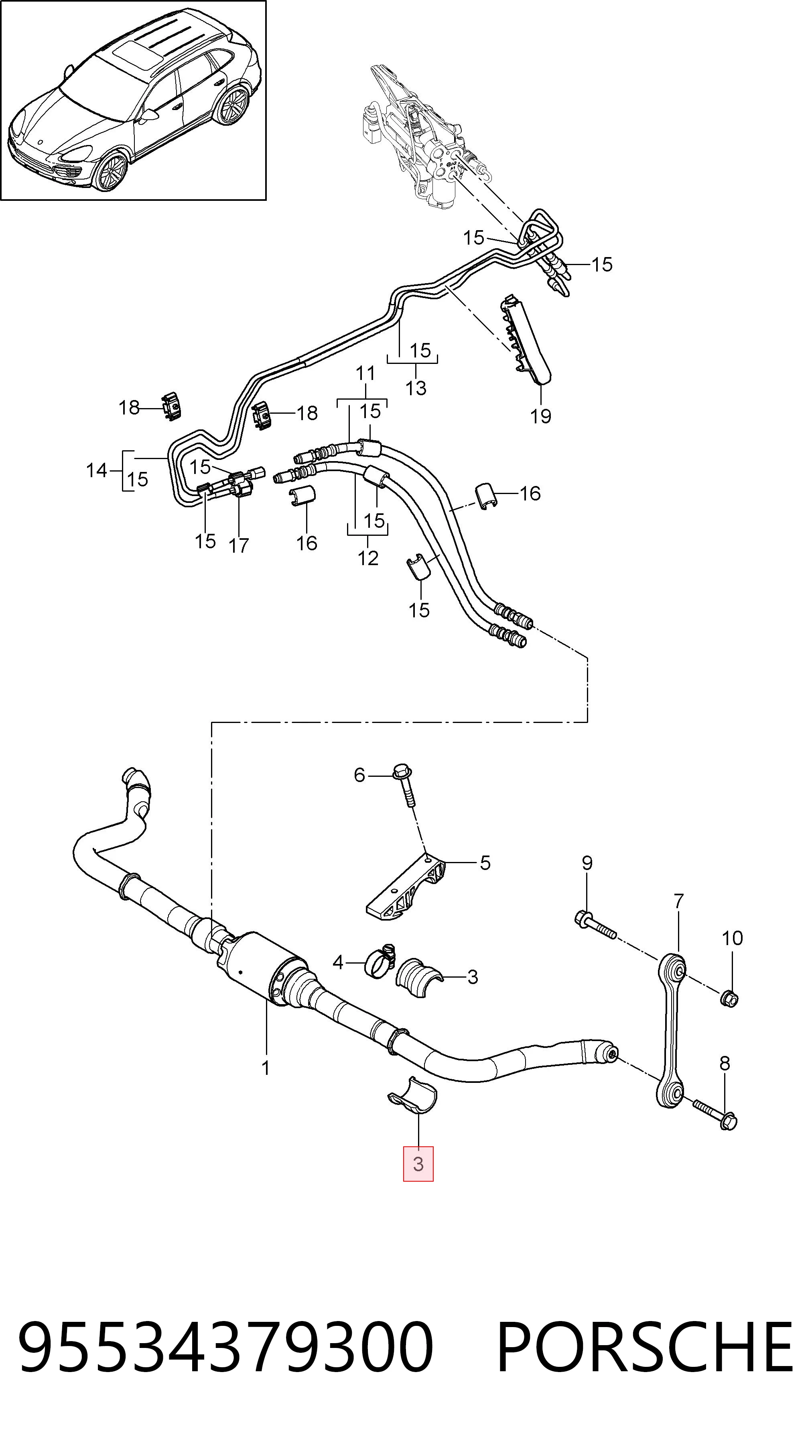 95534379300 Porsche