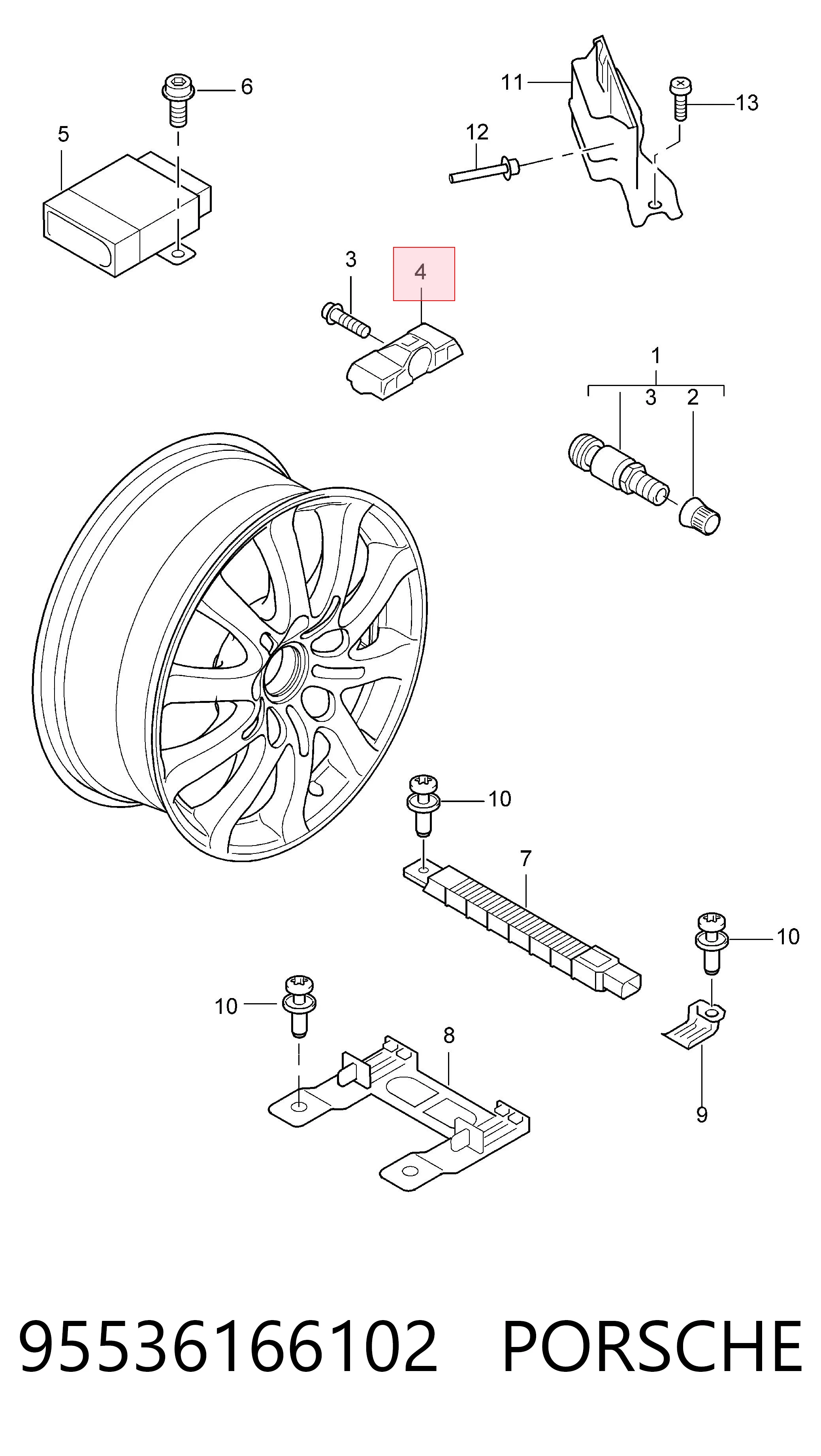95536166102 Porsche