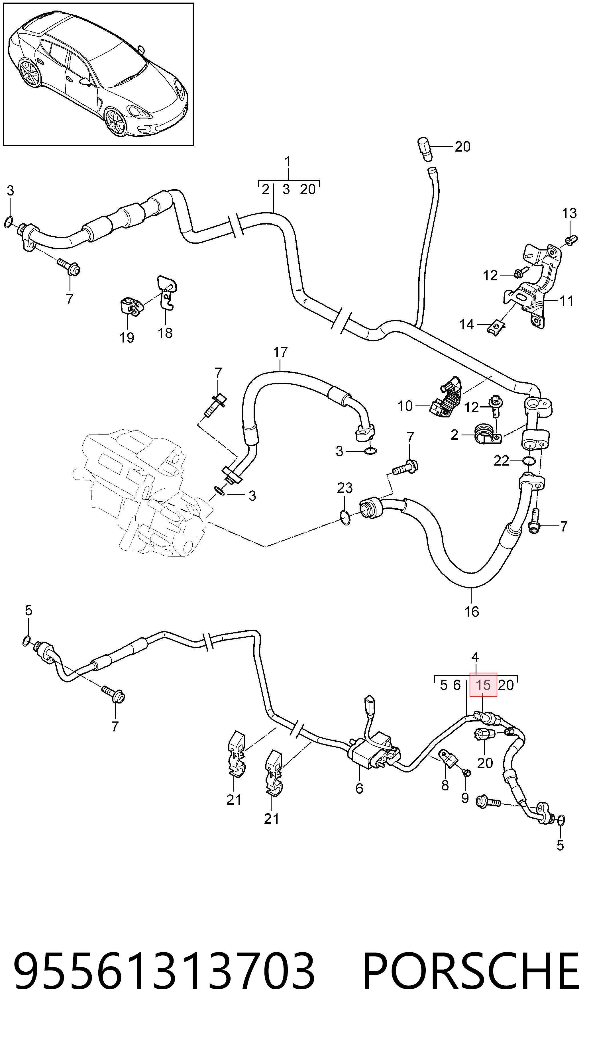 95561313703 Porsche