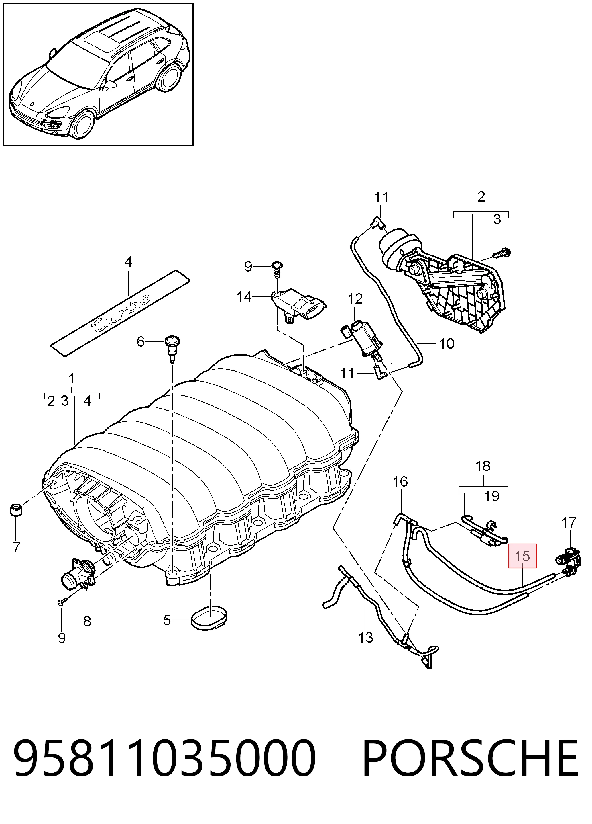 95811035000 Porsche