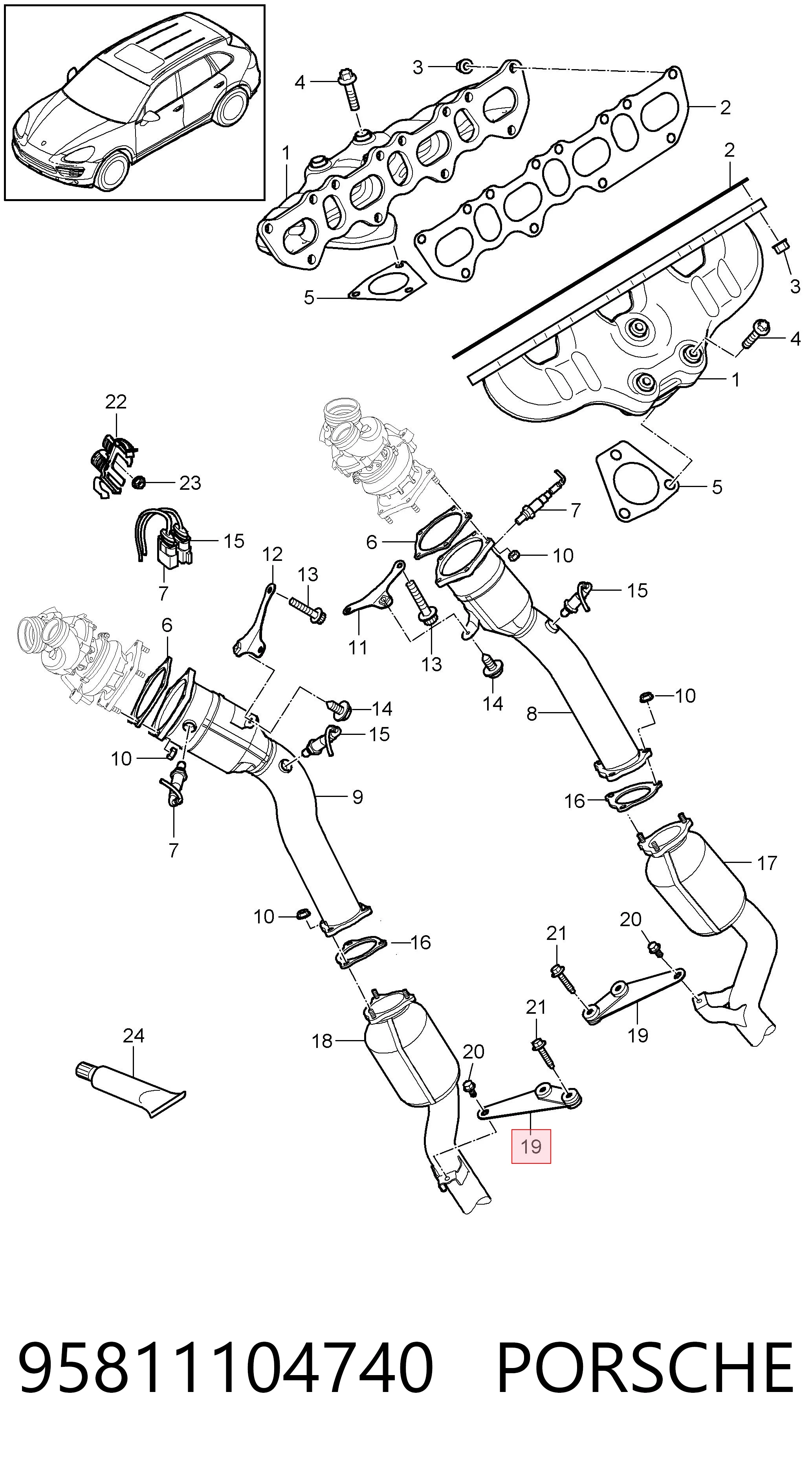 95811104740 Porsche