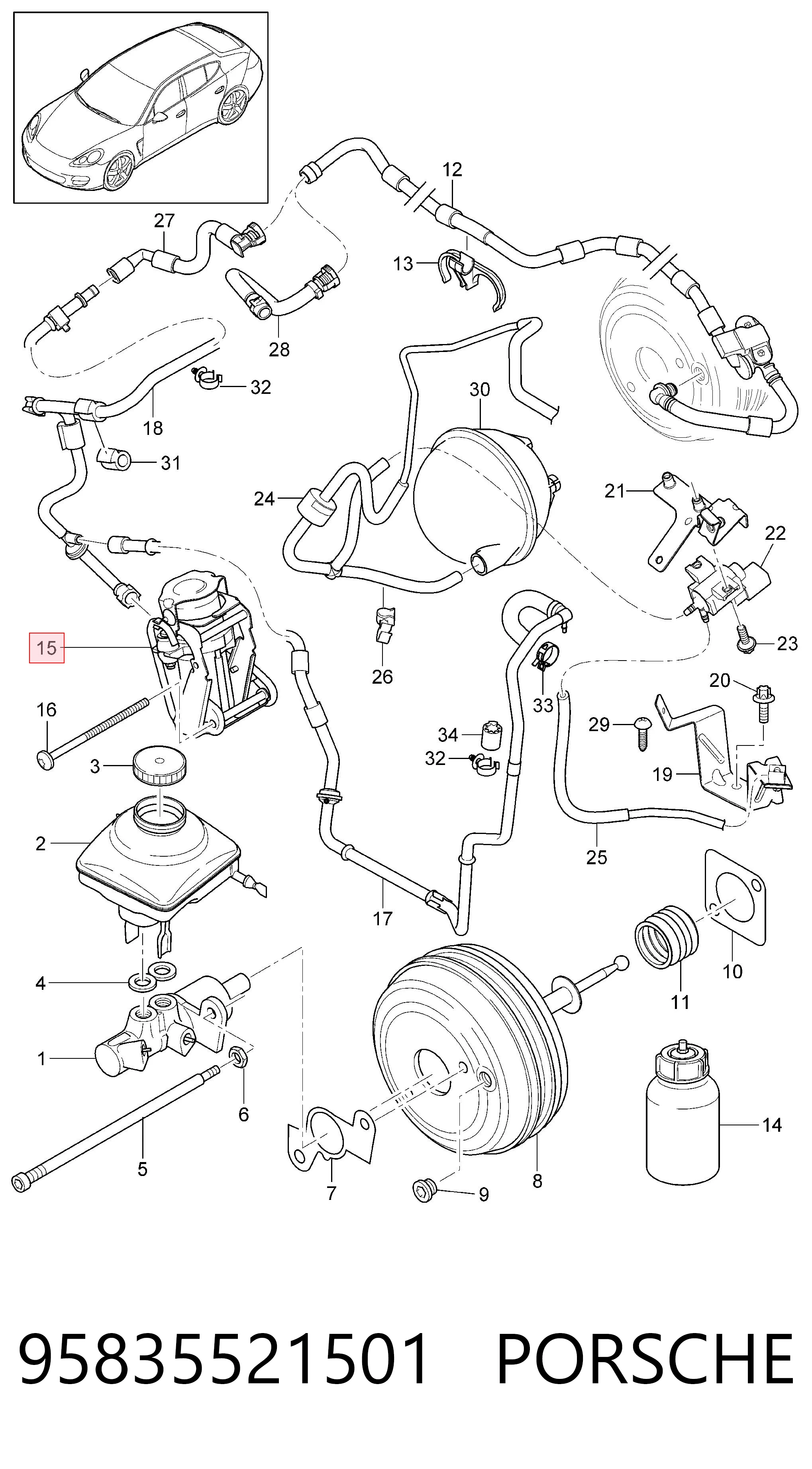 95835521501 Porsche