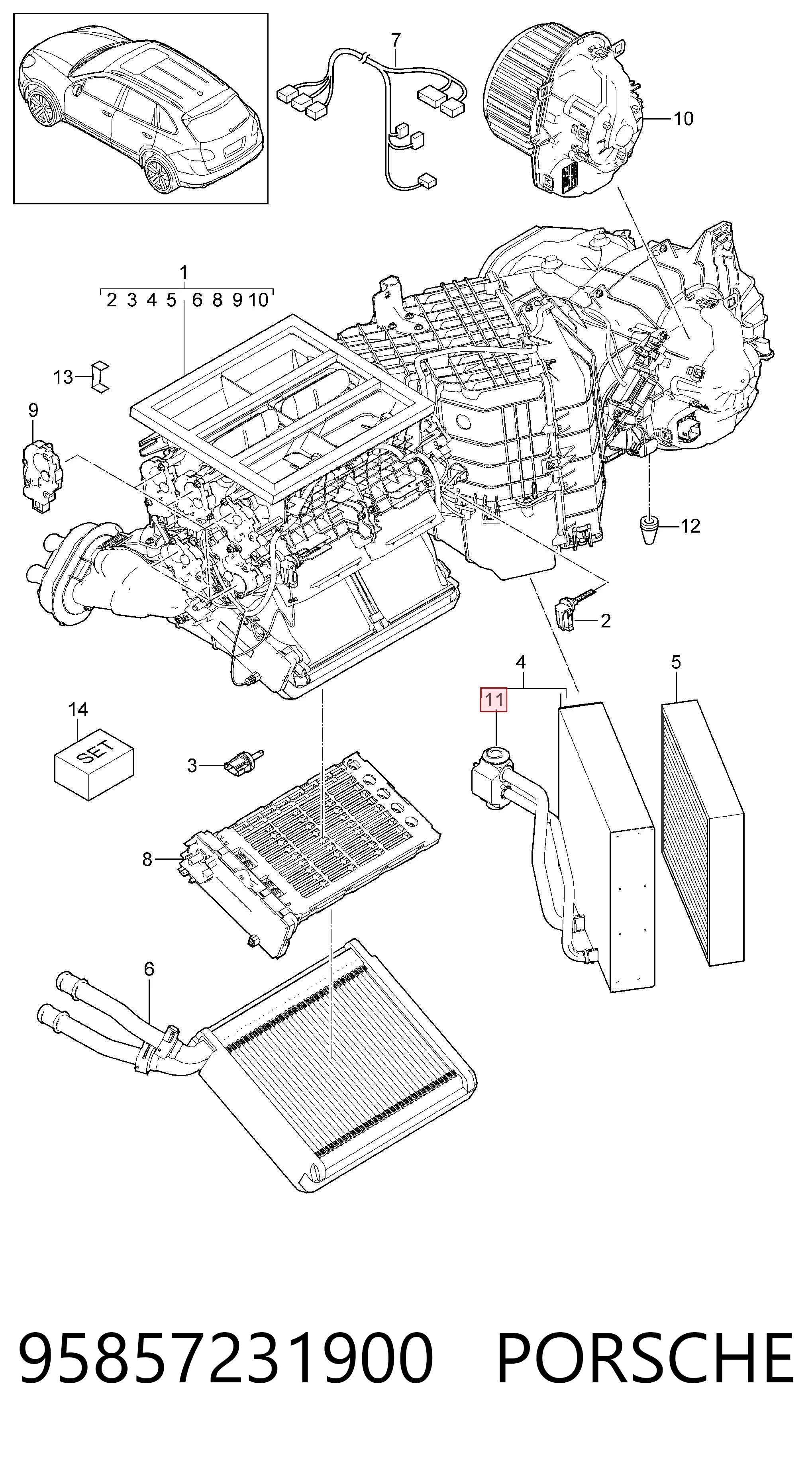 95857231900 Porsche