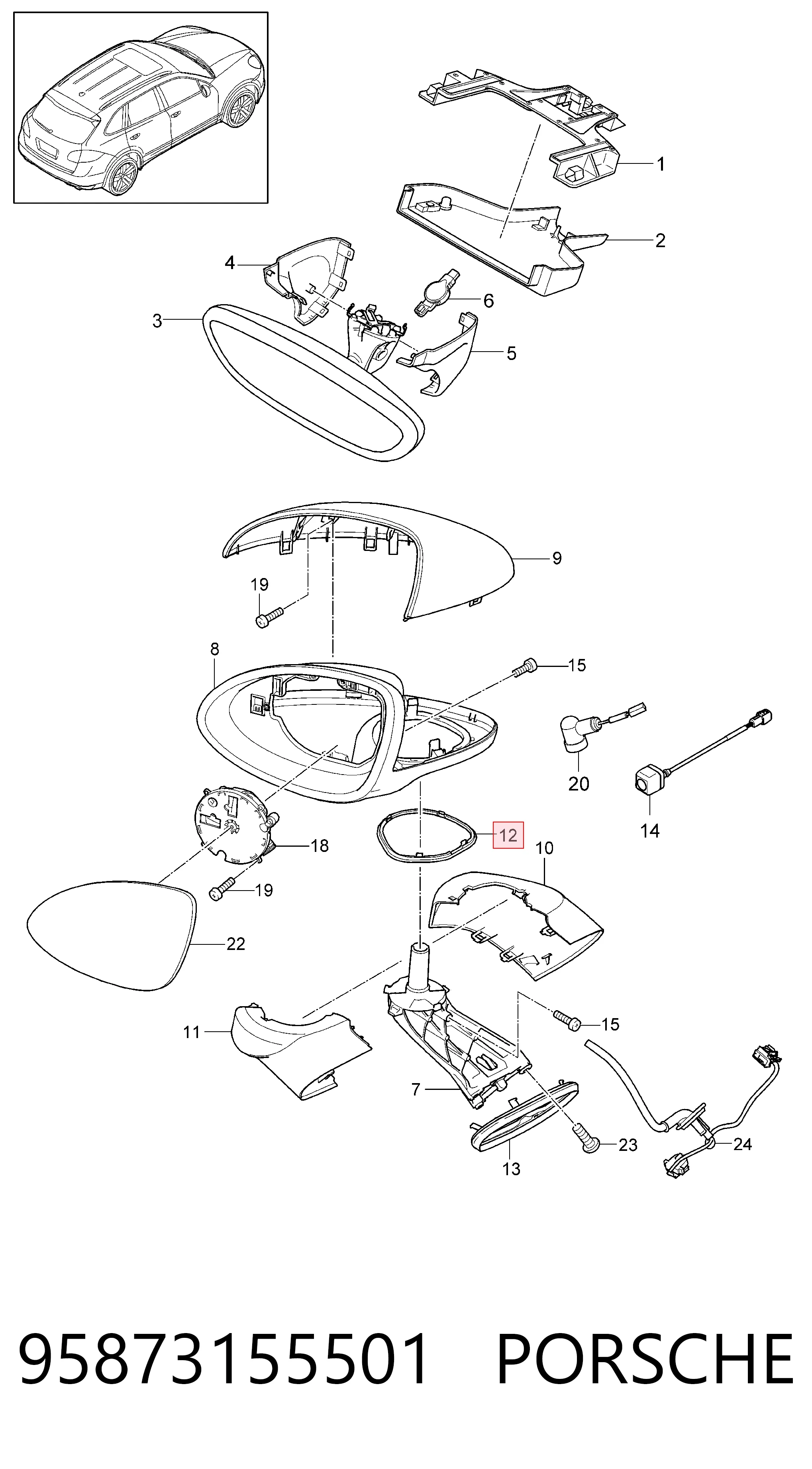 95873155501 Porsche