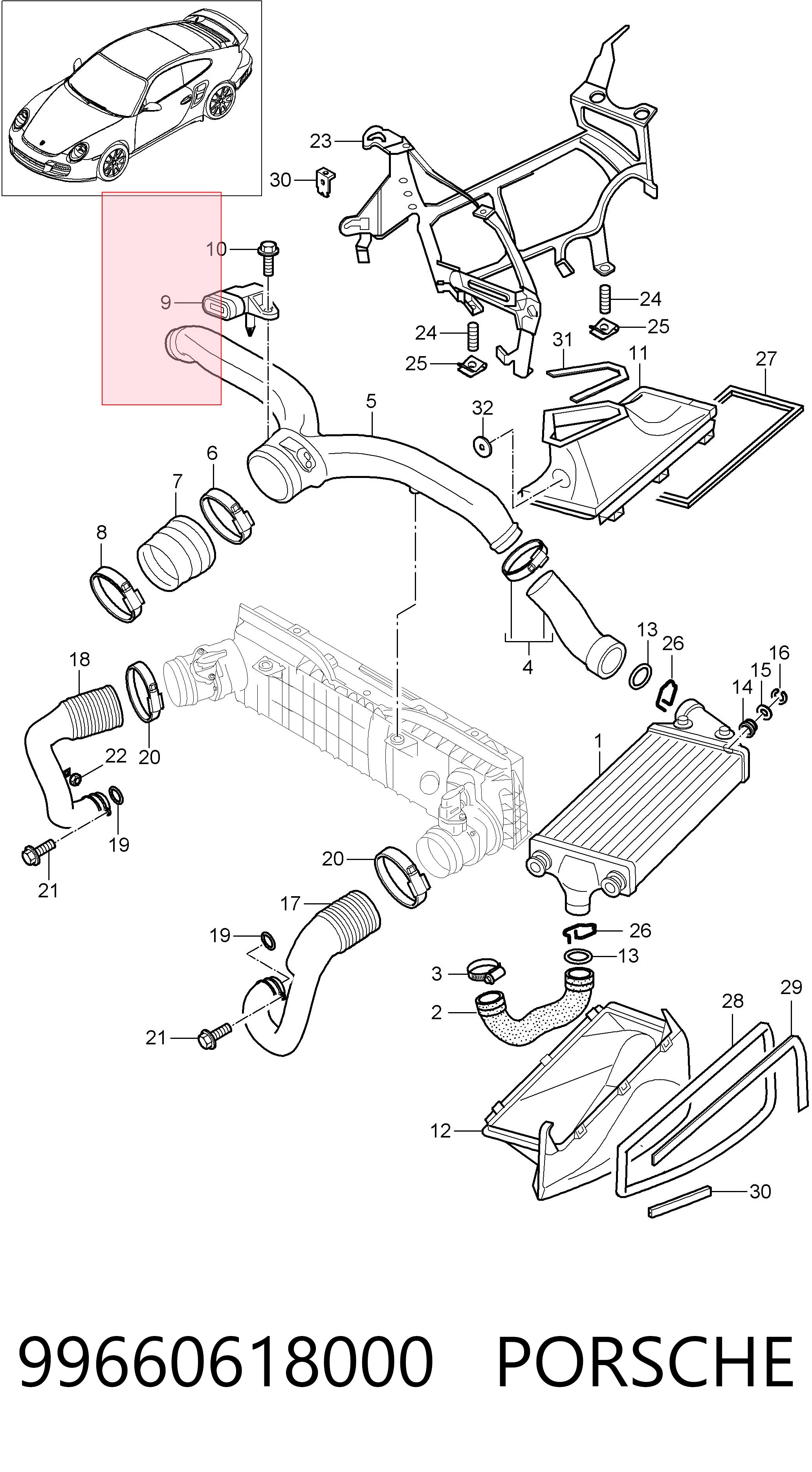 99660618000 Porsche