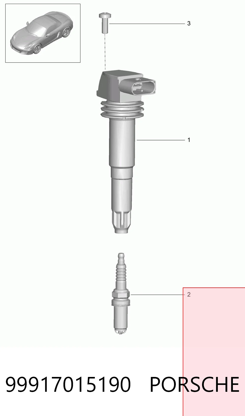 Compre 99917012290 VAG Vela de ignição