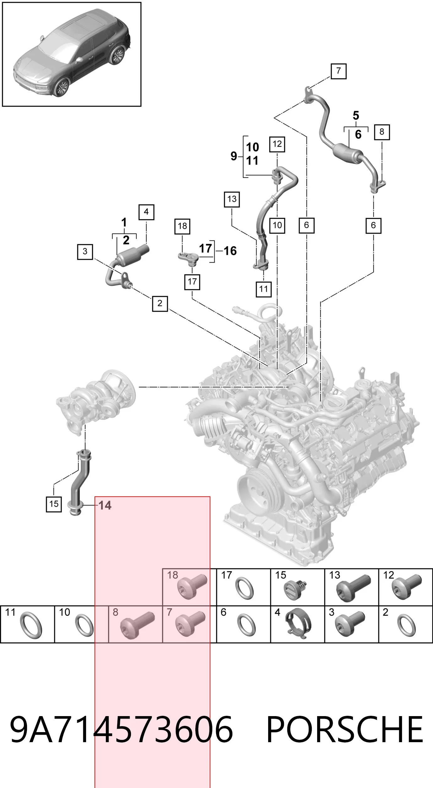 9A714573606 Porsche