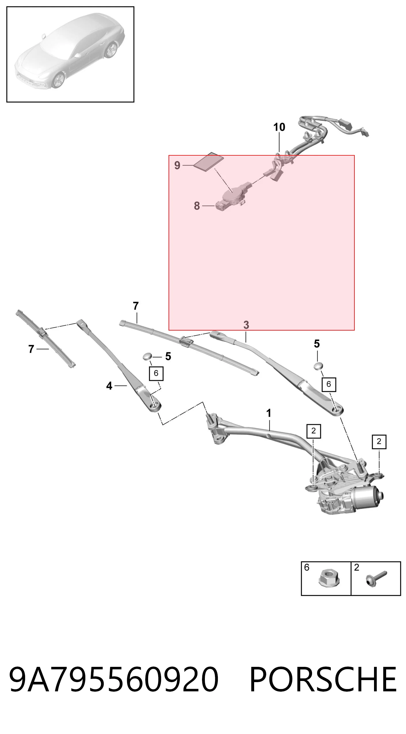 6000629759 Fiat/Alfa/Lancia Chapa de sensor de chuva