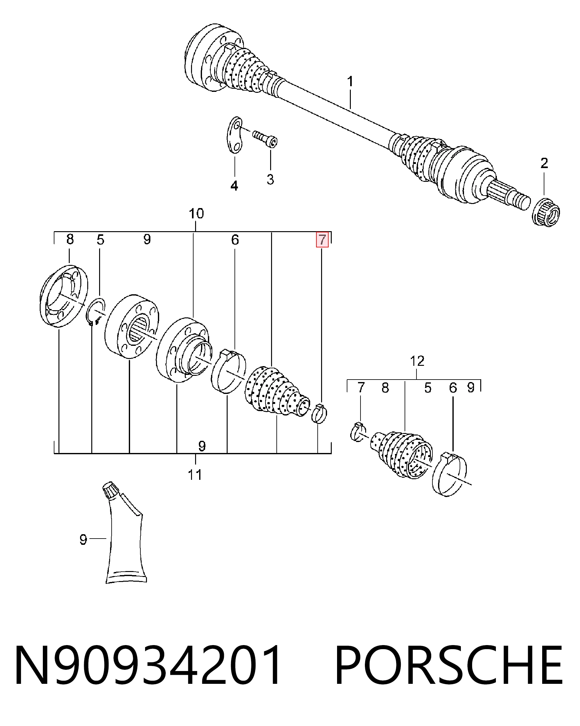 N90934201 Porsche