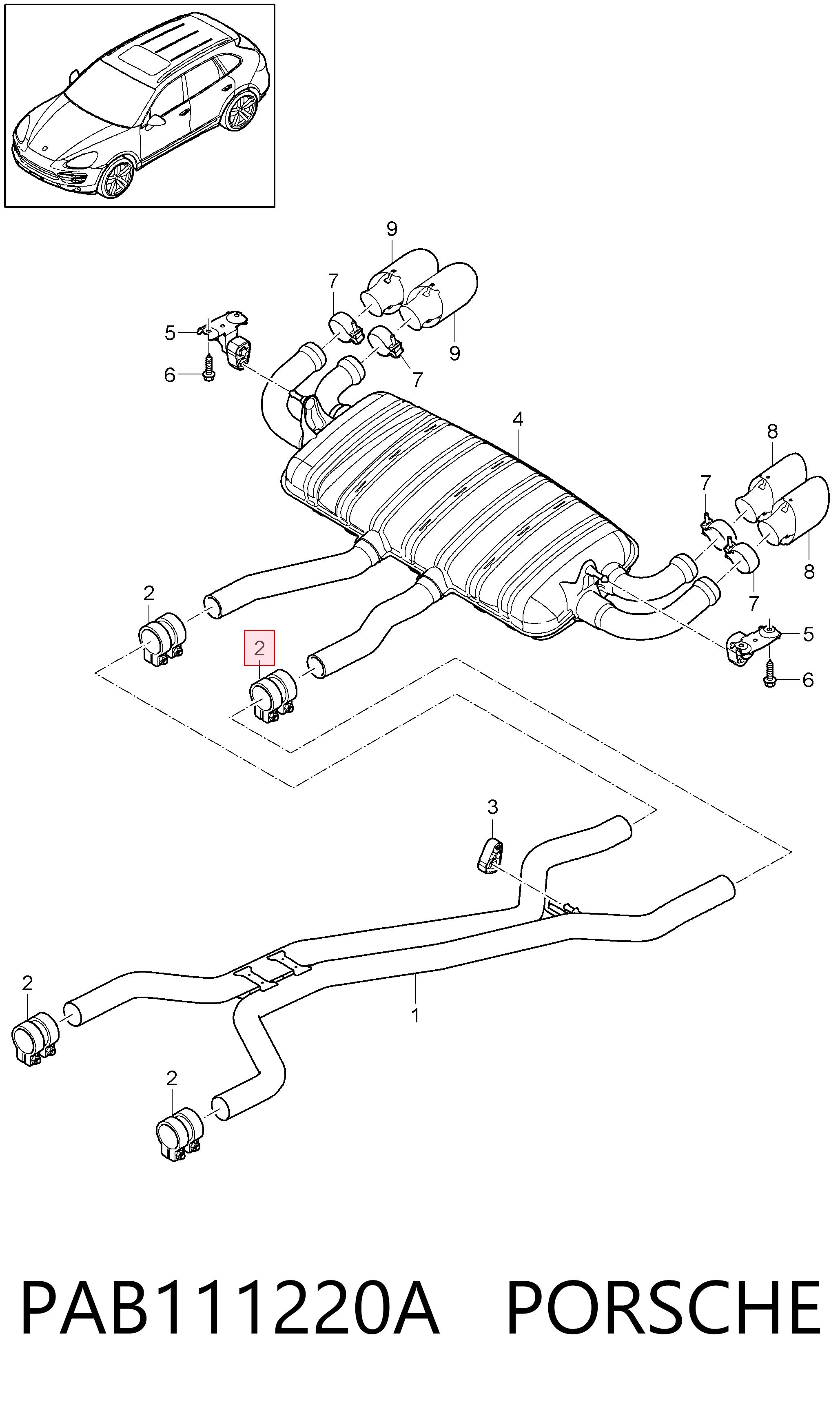 PAB111220A Porsche