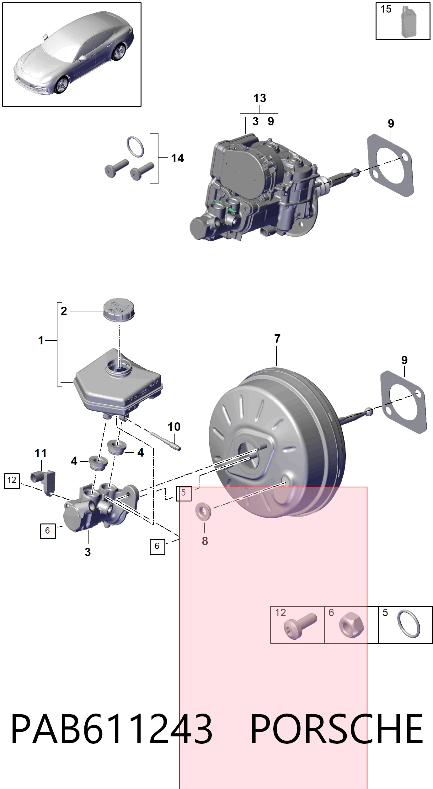 PAB611243 Porsche