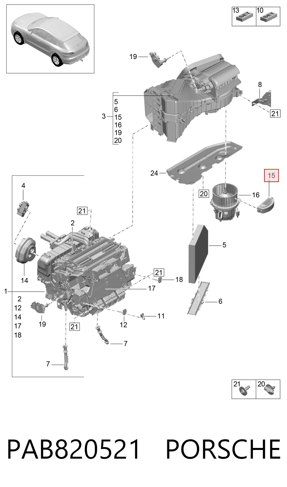 PAB820521 Porsche