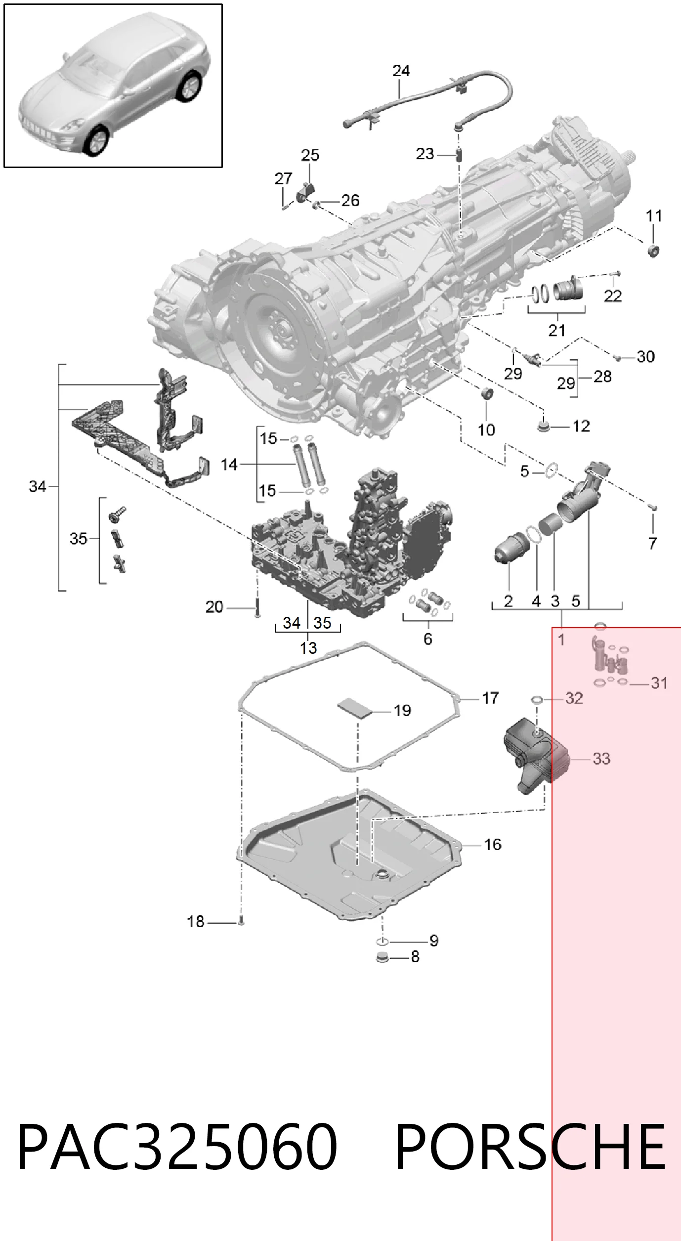 PAC325060 Porsche