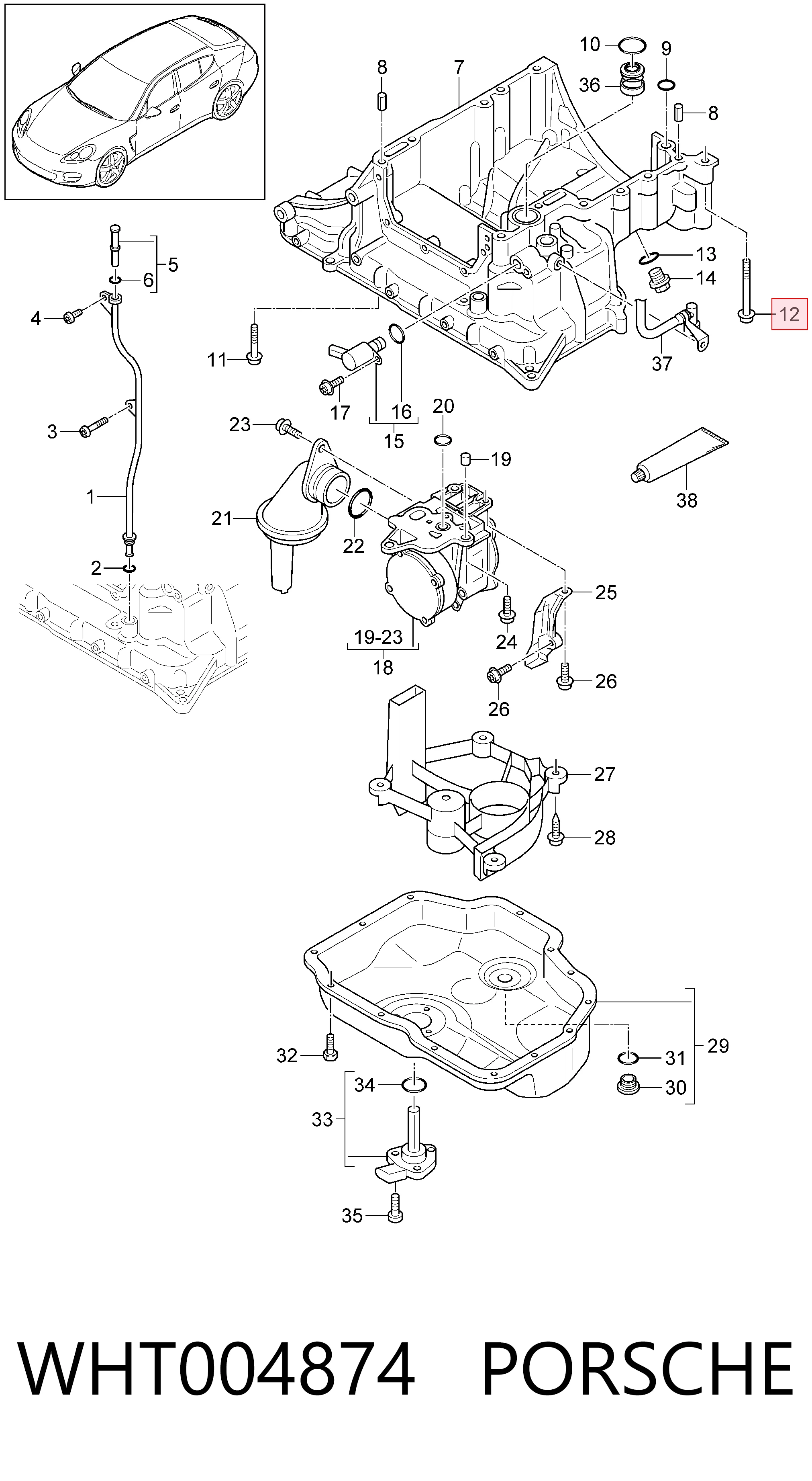 WHT004874 Porsche