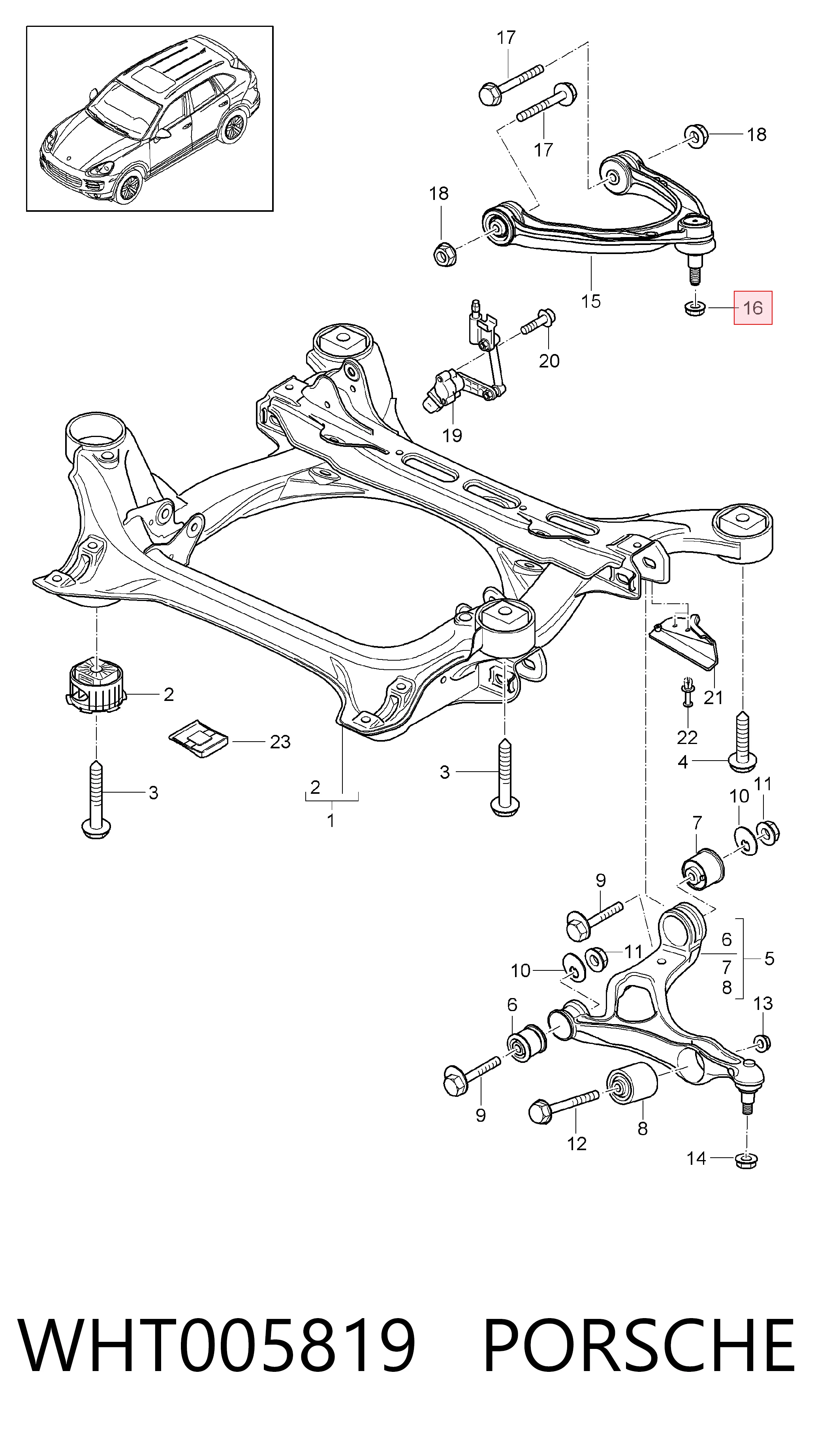 WHT005819 Porsche