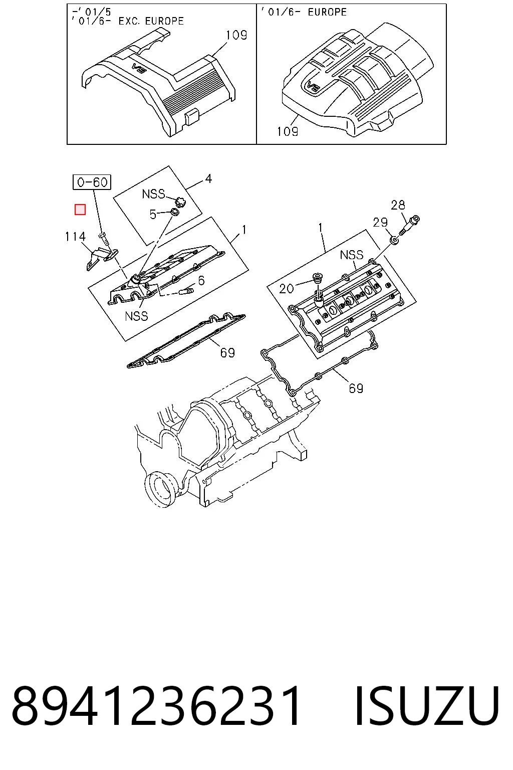 8941236231 Isuzu