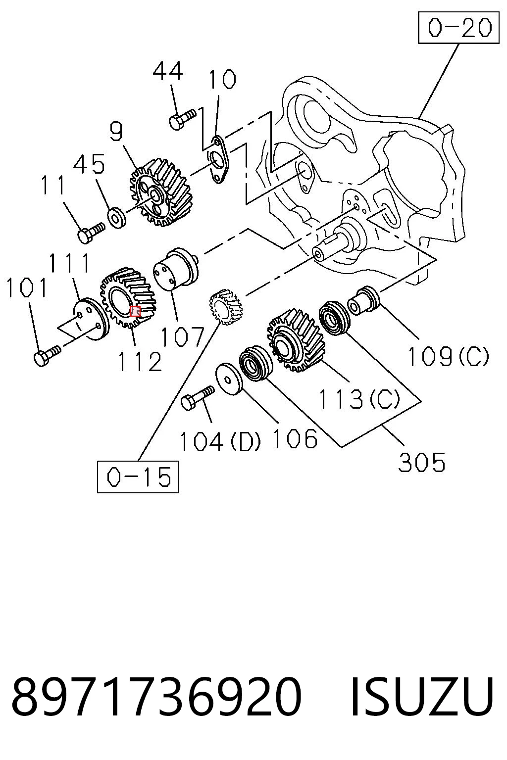 8971736920 Isuzu