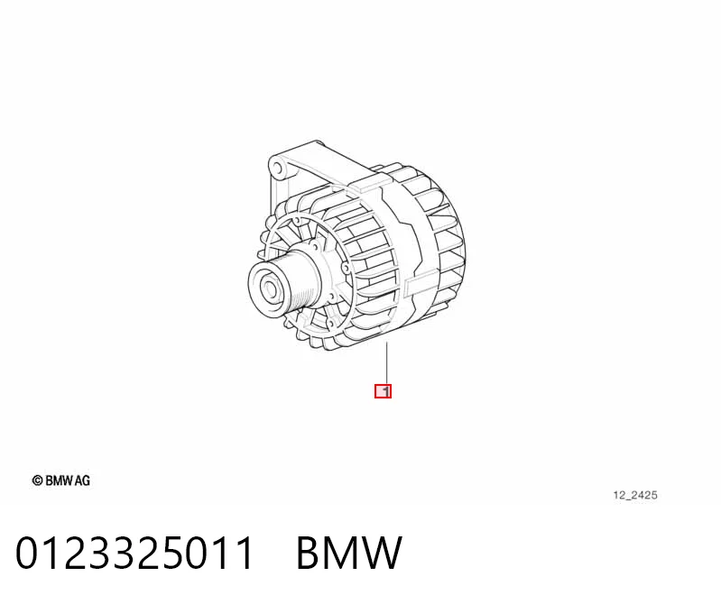 0123325011 BMW Gerador