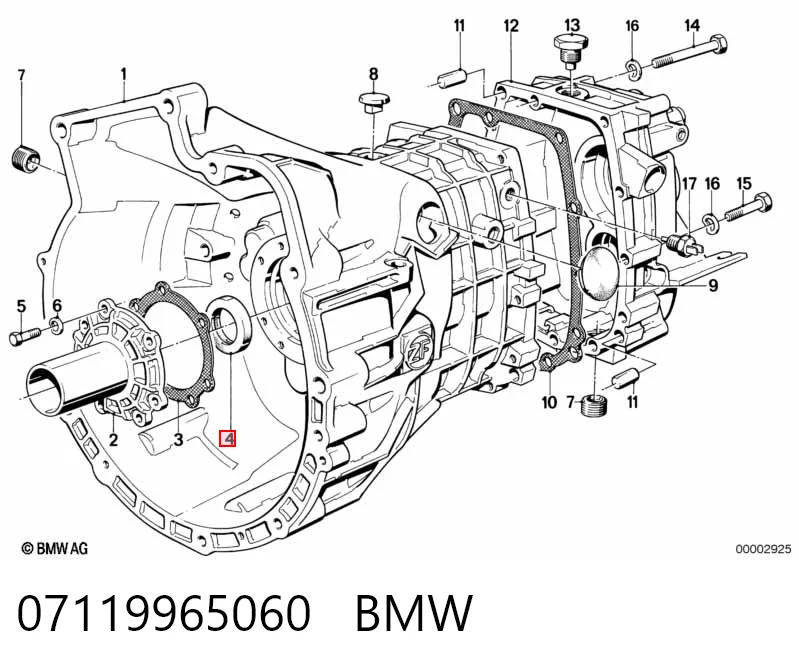 Vedação da Caixa Automática de Mudança (de árvore de saída/primária) Lamborghini 215191030 preço, a partir de 3,70 USD