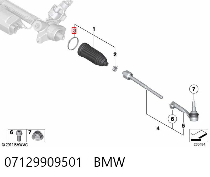 07129909501 BMW 