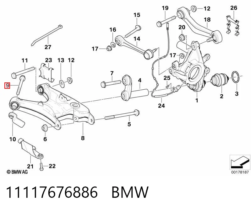 11117676886 BMW