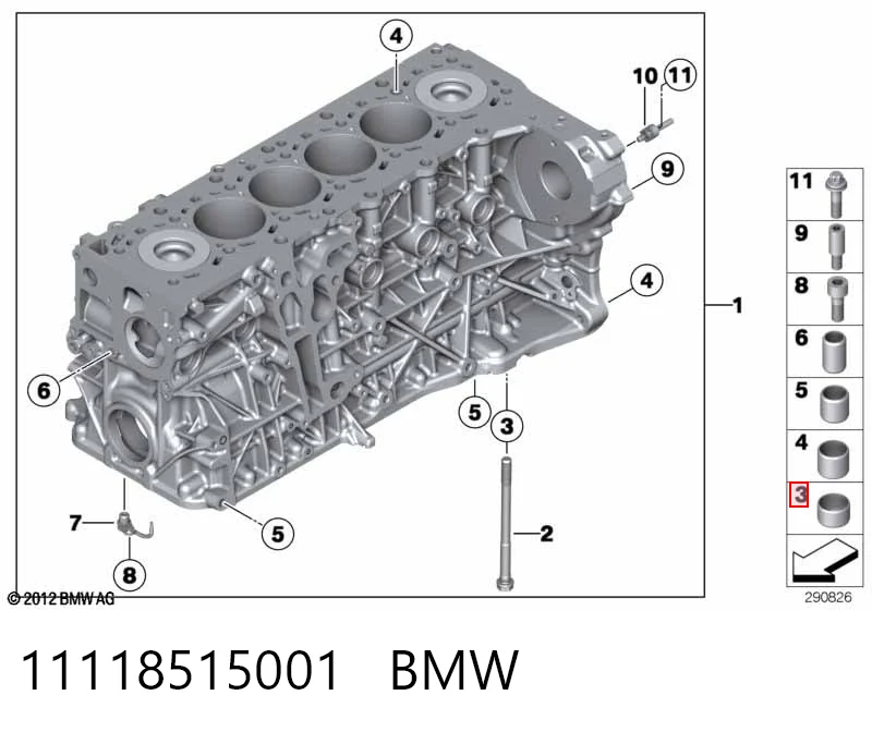 11118515001 BMW