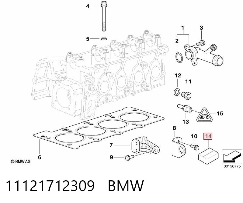 D3601100 Glaser Kit superior de vedantes de motor