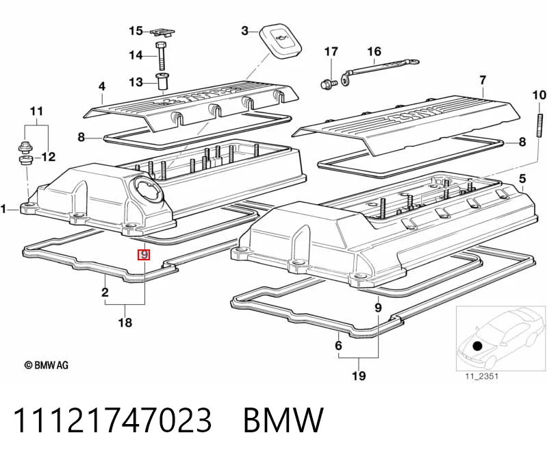 11121747023 BMW