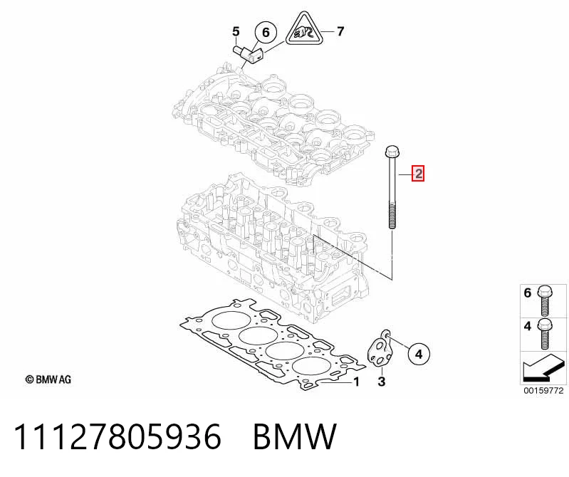 Compre 0204A2 Peugeot/Citroen Parafuso de cabeça de motor (CBC)