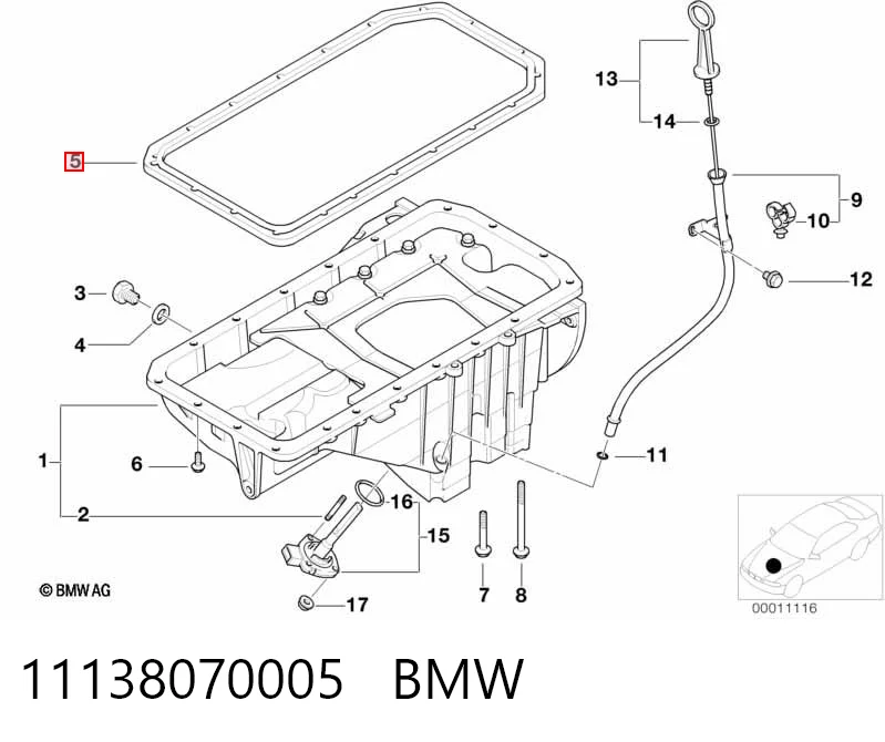 11138070005 BMW