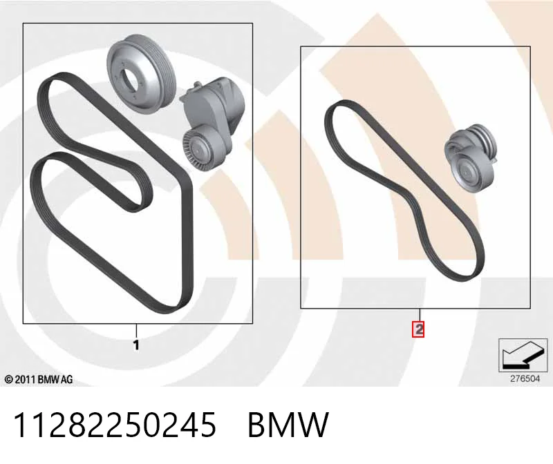 Correia dos conjuntos de transmissão, kit para BMW 3 E46