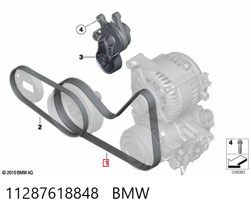 11287618848 BMW Correia dos conjuntos de transmissão