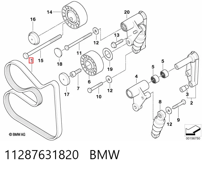 11287631820 BMW