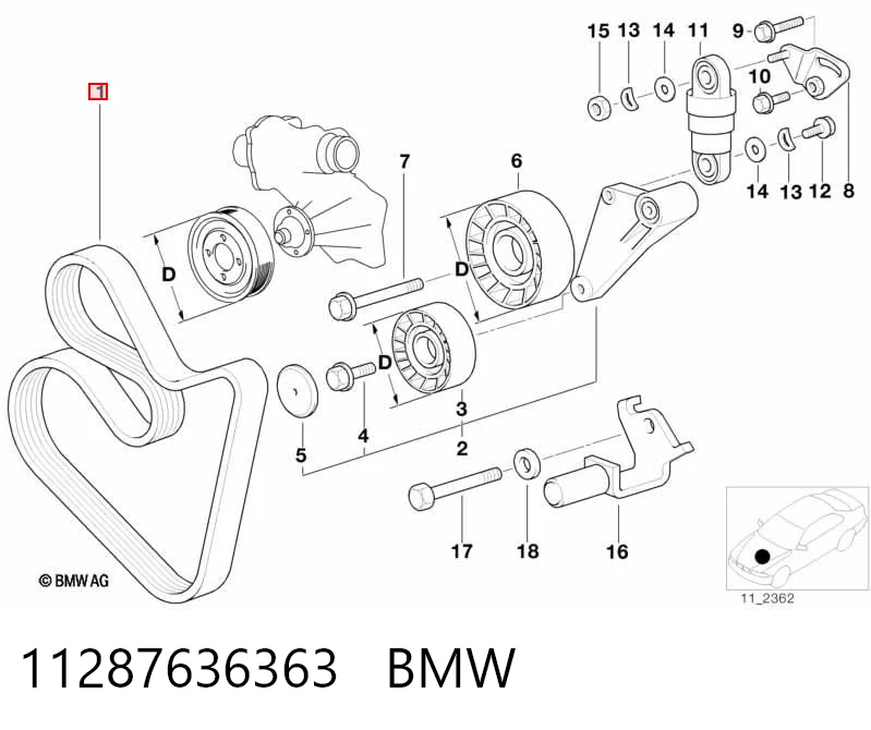 11287636363 BMW
