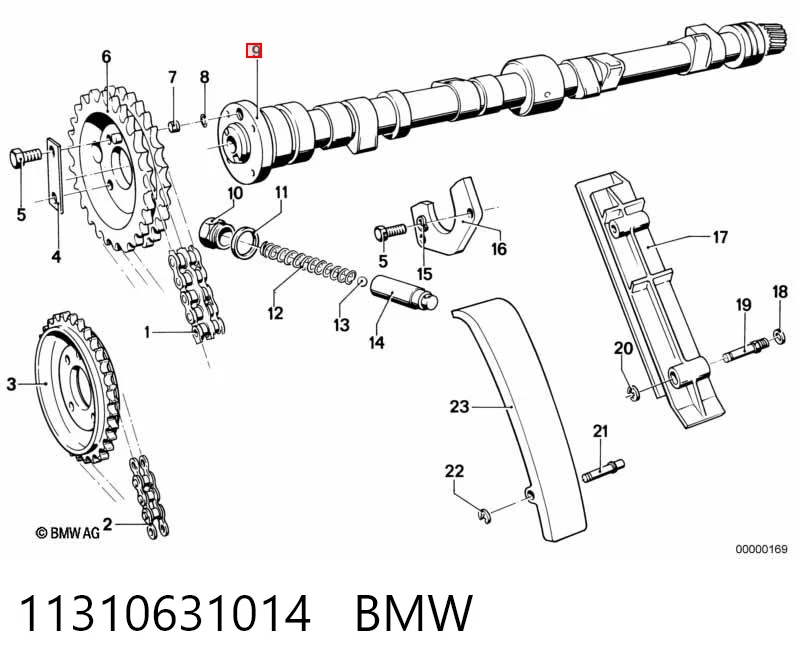 Árvore distribuidora de motor BMW 3  E21 ao melhor preço