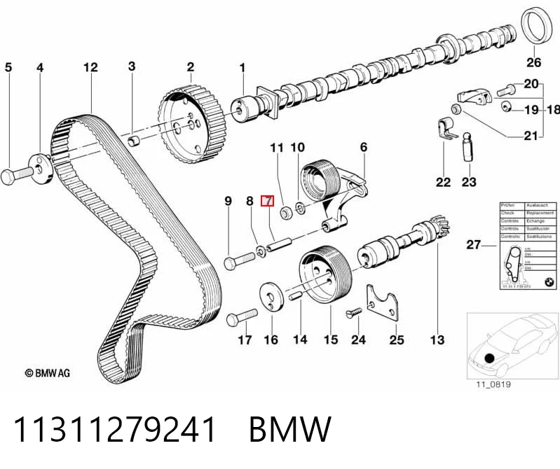 Consola do gerador BMW 5  E34 ao melhor preço