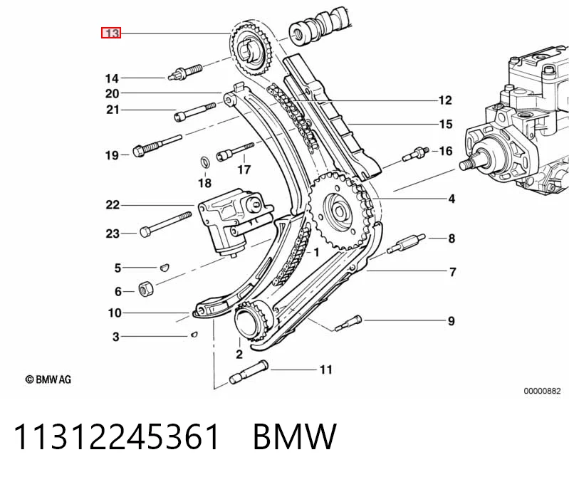 11312245361 BMW