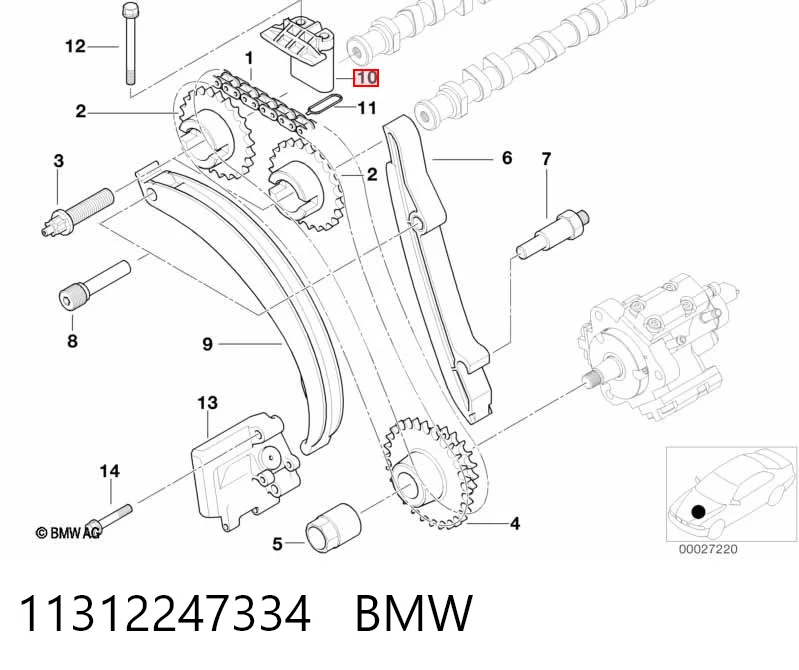 11312247334 BMW