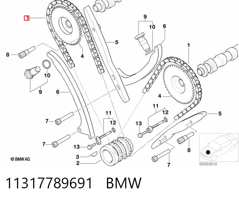 11317789691 BMW