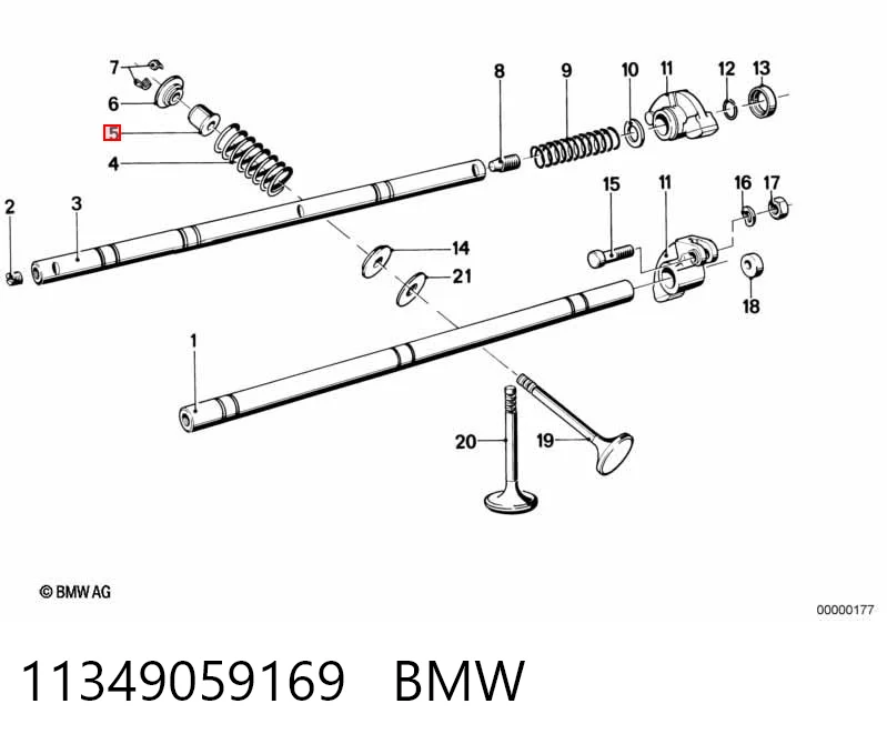 Compre N9158000 Glaser Vedação de válvula (coletor de óleo), admissão/escape, kit para um motor