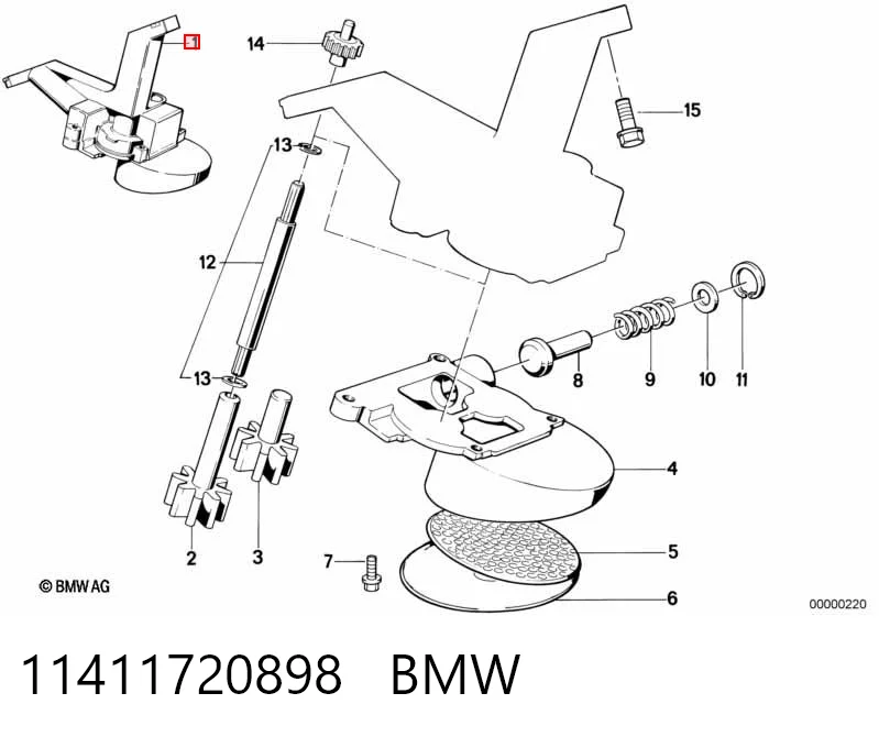 Bomba de óleo BMW 5  E28 ao melhor preço