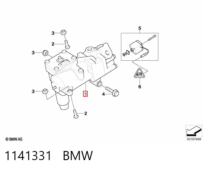 Mecanismo de direção (redutor) BMW 7 preço, a partir de 223,77 USD